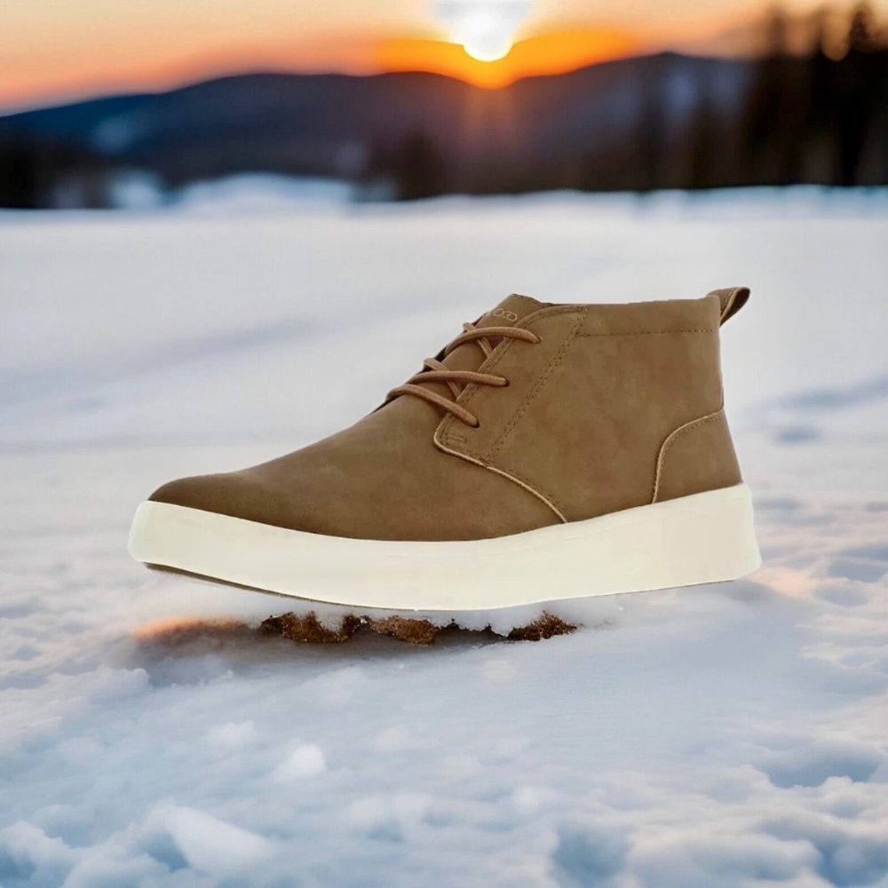 Izod Men’s Palmer Chukka Lightweight Boots Shoes Brown Memory Foam Brand New 11 - Picture 7 of 7